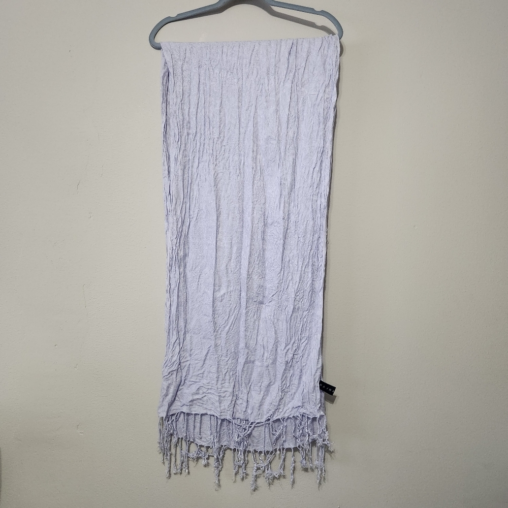 Basha tassel scarf rayon lightweight women's